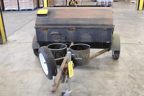 Eastern Metal Works Propane smoker/ grill trailer