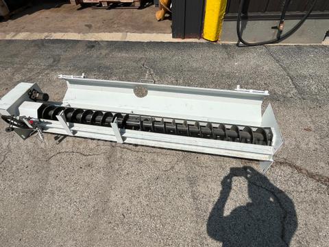 Flink Salt Spreader Center discharge NEW Primed Steel Auger