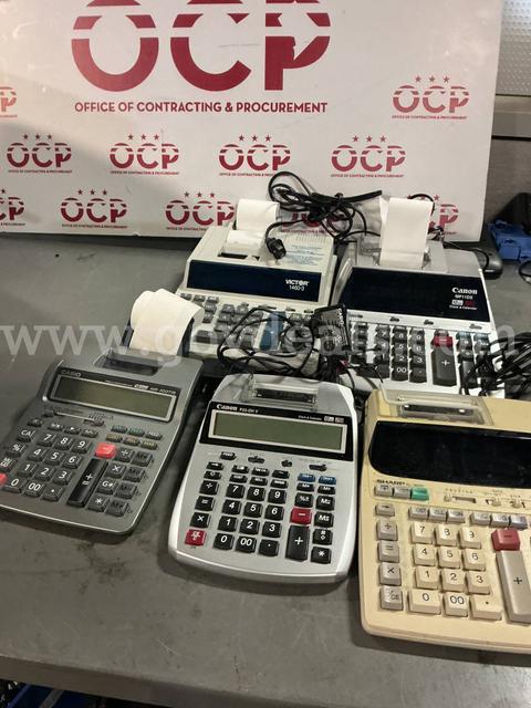 DESKTOP PRINTING CALCULATOR  12 UNITS