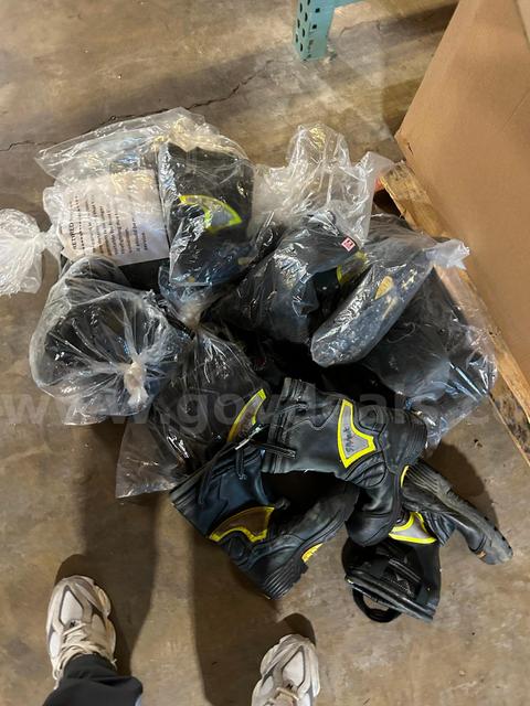 Fire Fighter Boots Various Sizes (20 pairs)