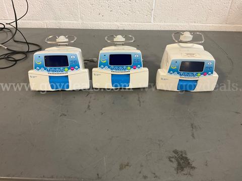 Lot of 3 Nonworking Volumat MC AgiliaInfusion Pumps