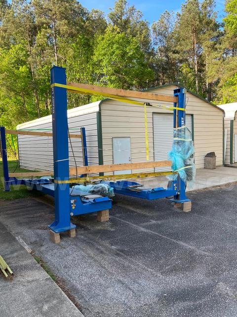 Rotary Blue 4 Post Alignment Lift