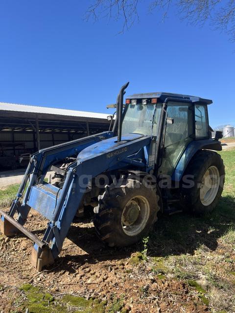 2002 New Holland TS110 Tractor & Loader