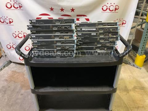 Lot of 15 Cisco Switches
