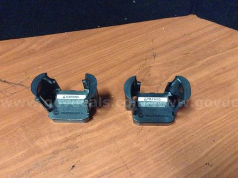 MOTOROLA BATTERY CLIPS (7 UNITS) - NEW