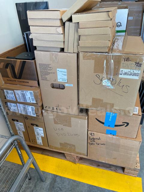 Mixed Lot of Monitors, Laptops, and Technology Accessories