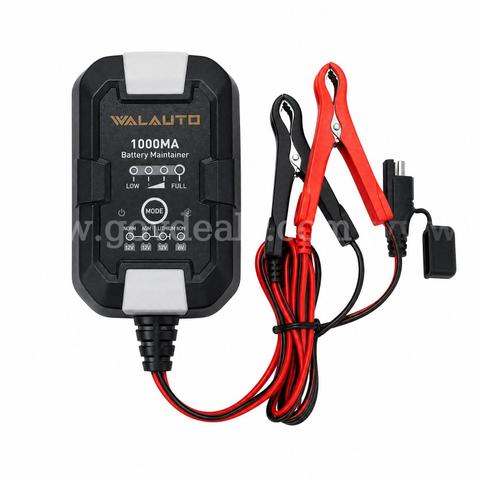 SHIPPING AVAILABLE BRAND NEW Lot of 20 Walauto GAP02, Fully-Automatic Smart Battery Charger, Maintainer 1-Amp(A3-4A)