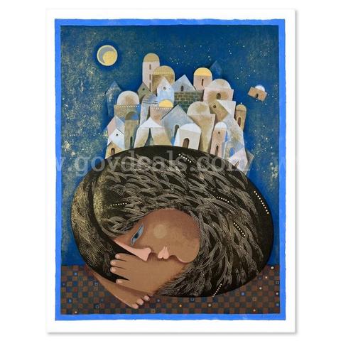 Samy Briss, "Untitled" Limited Edition Fine Art