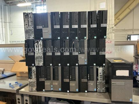DELL CPUs - 28 UNITS (NON WORKING)