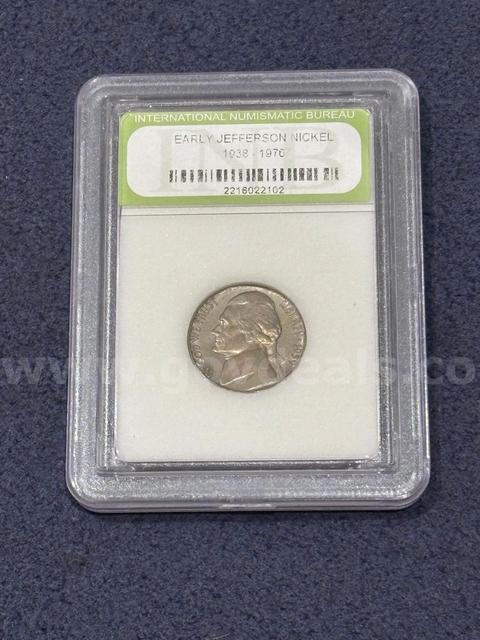 1959 - Early Jefferson Nickel