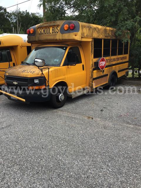 2012 Chevrolet Express School Bus