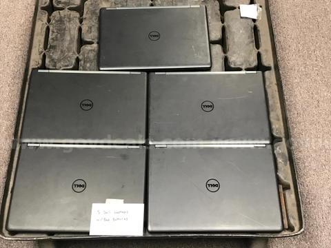 5 Dell Laptops **W/Bad Batteries