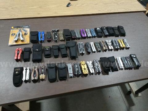 Lot of Approx. 50 Large Various Multi-tools.