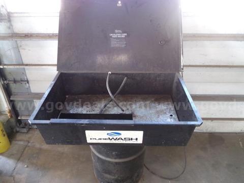 Lot of (1) PureWash Parts Cleaner.