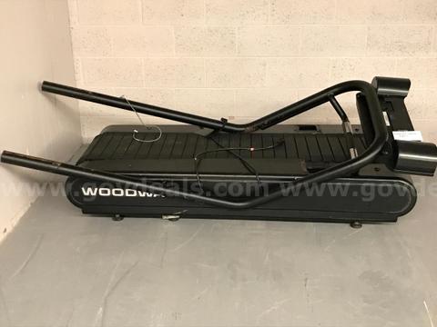 Disassembled Woodway Treadmill