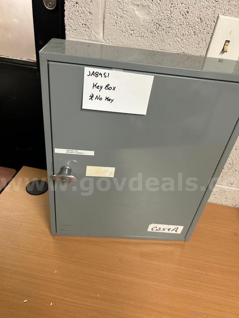 Metal key box