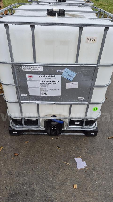 Food Grade IBC Tank (Tank #2)