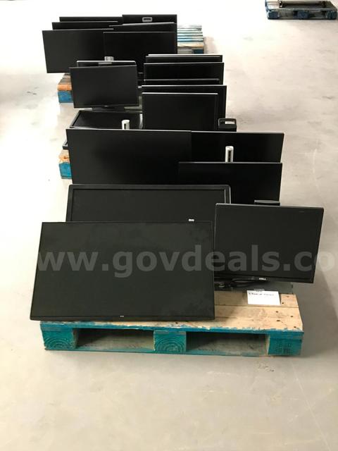 3 Pallets of Monitors