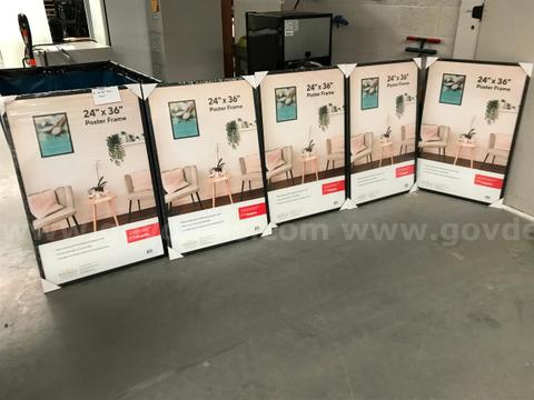 5-24"x36" Poster Frames(Unopened)
