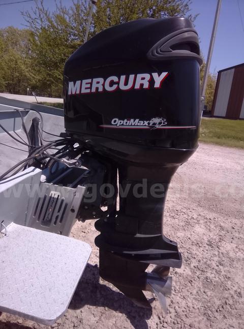 Lot of (1) 2008 Mercury 250HP Optimax 3.0L Outboard