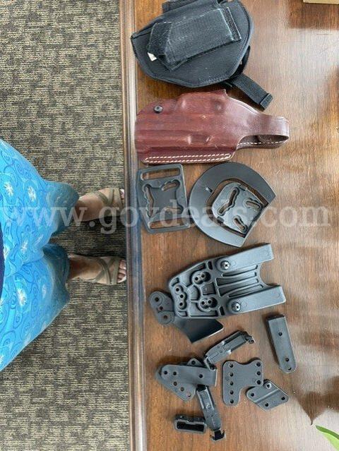 Lot of 2 Used Holsters and Holster Parts