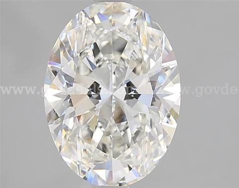 3.04 IGI Certified Lab Grown Oval Diamond