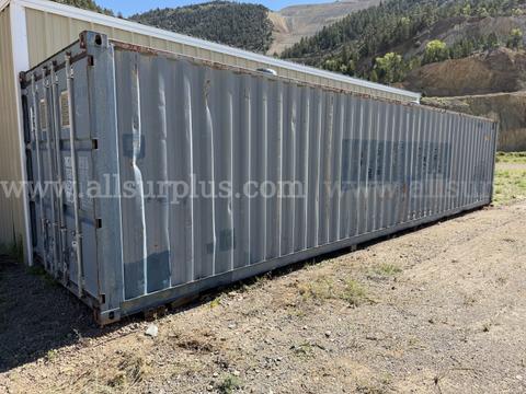 Shipping Container 40ft x 8.5ft x 8ft, With Contents, Qty 1.