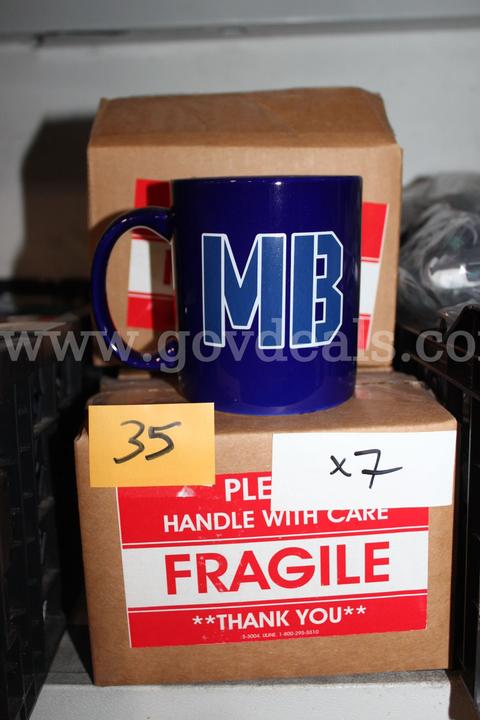 Robotech Mars Base Ceramic Mug, lot has 7 units.