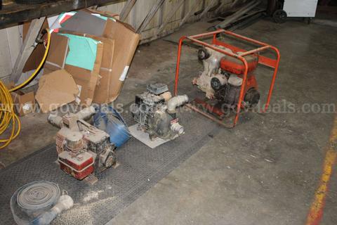 3 trash pumps