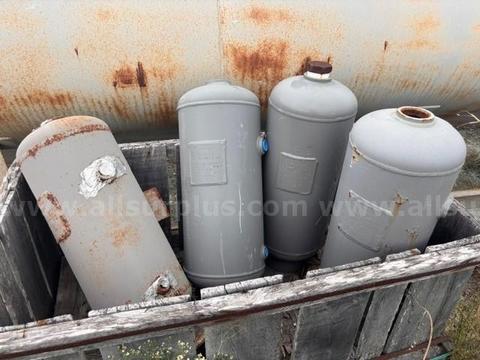 Gas Scrubbers, 10in x 25-1/4in x 250psi, Unused, Qty 4
