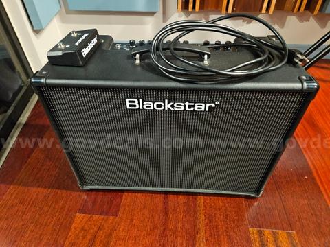 Blackstar ID:Core Stereo 100 Programmable Guitar Combo Amplifier w/ Footswitch – Model 120100-VA –New