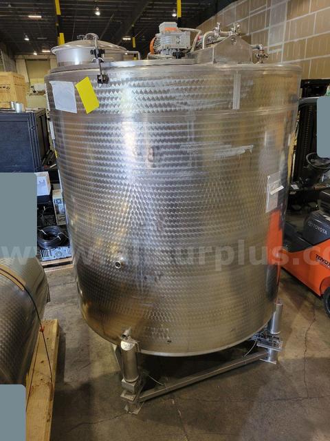 Imvusa Stainless Steel Mixing Vessel, 4000L