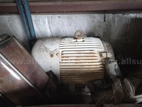 Electric Motor, 25HP & Control Panel, 1 Lot