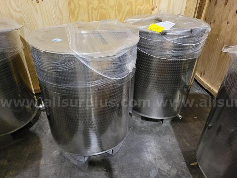 2ea Imvusa Stainless Steel Mixing Vessels