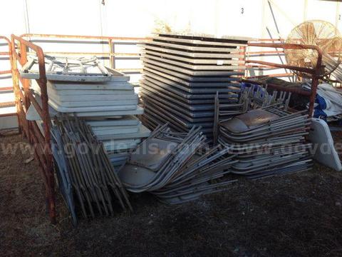 86ea Folding Chairs/Tables