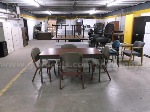 table and chairs