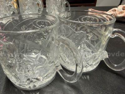 (2), Made in France, Vintage Batman, McDonald’s Clear Mugs, Good Condition