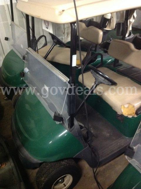 Lot of (5) 2018 EZ-GO Mdl 638540G01 Electric Golf Carts