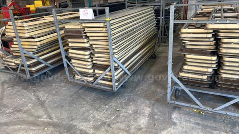 folding tables, office furniture, etc... lot 1256
