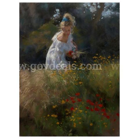Vicente Romero, "Floral Delight" Limited Edition Fine Art