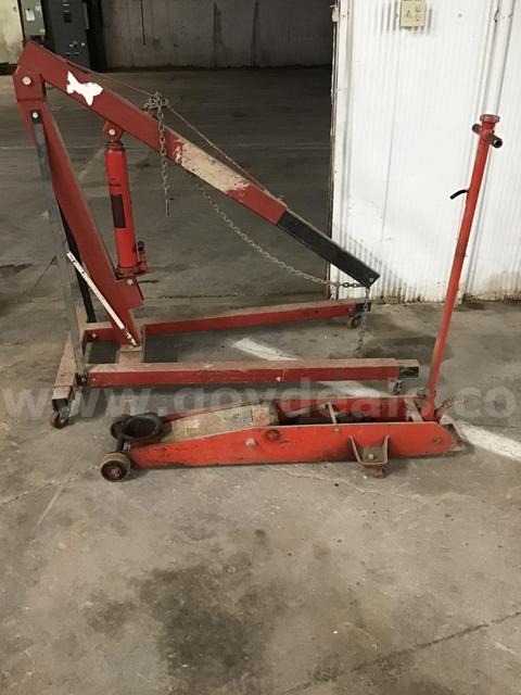 Large Floor Jack/Engine Hoist