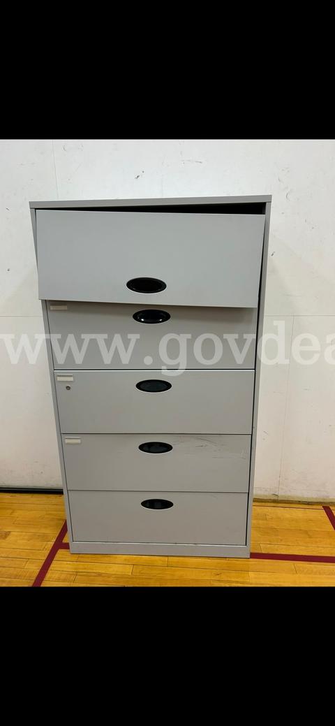 Old Filing Cabinet - Top door broken bracket