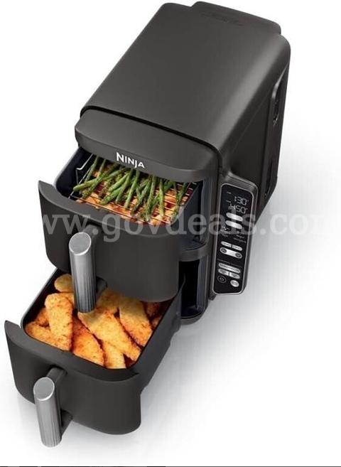 Brand New Ninja DoubleStack 2-Basket Air Fryer, DoubleStack