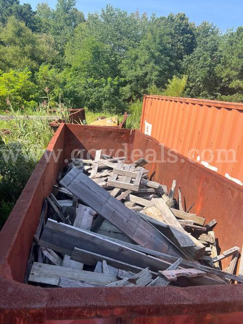 Clean wood good for Firewood - government surplus lot currently bid at $1 in Jackson, NJ