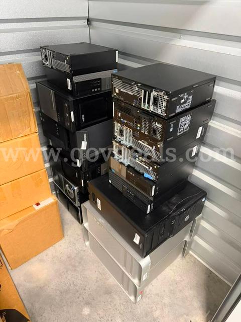 Mixed Lot of (15) CPU Desktop Computer