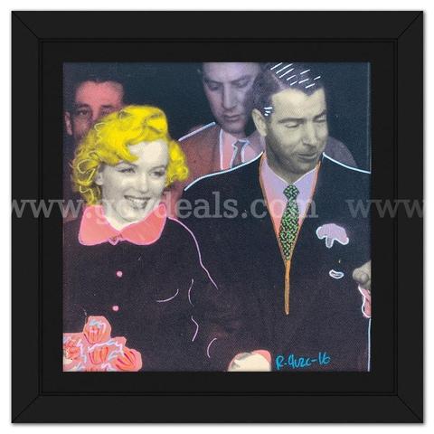 "Ringo" Daniel Funes, "Marilyn and Joe DiMaggio Wedding" Original/ Unique Art Fine Art