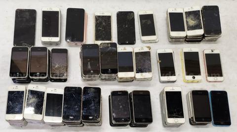 Apple iPhone Mixed Lot (110 Units) – Damaged / For Parts or Repair (DBR)