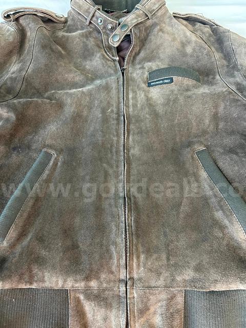 Vintage Members Only Leather Jacket Size 40.