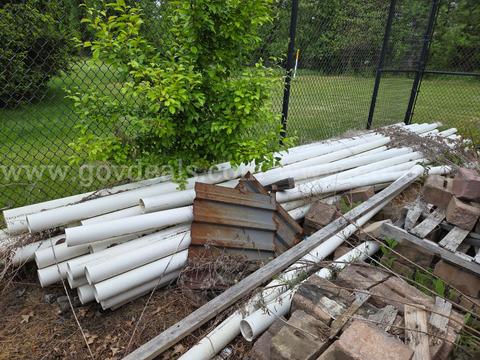 LOT of 4" Spartan PVC DS-2500 Pound Crush-D 2729 Performance Drainage Pipe