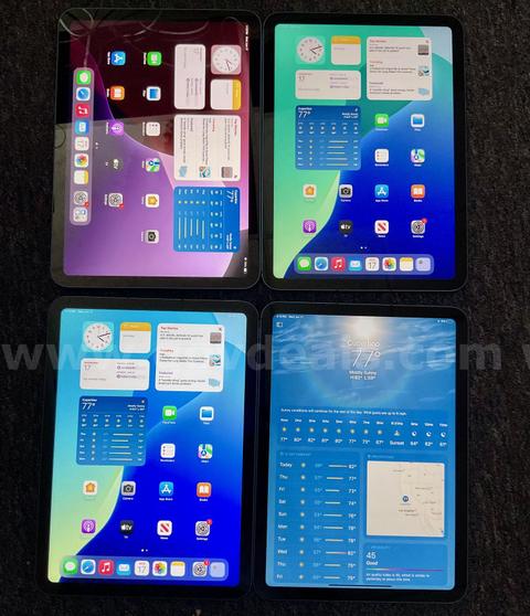 Lot of 6 Apple iPad 10th Generation (Model A2757) – 64GB, Wi-Fi + Cellular – Used